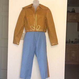 VTG,Carole Chis Of California Handmade Women Halloween Costumes Set Two pieces